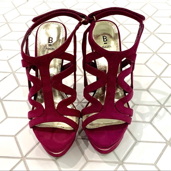 Bakers Shoes Bakers Purple Rayne Stilettos Poshmark